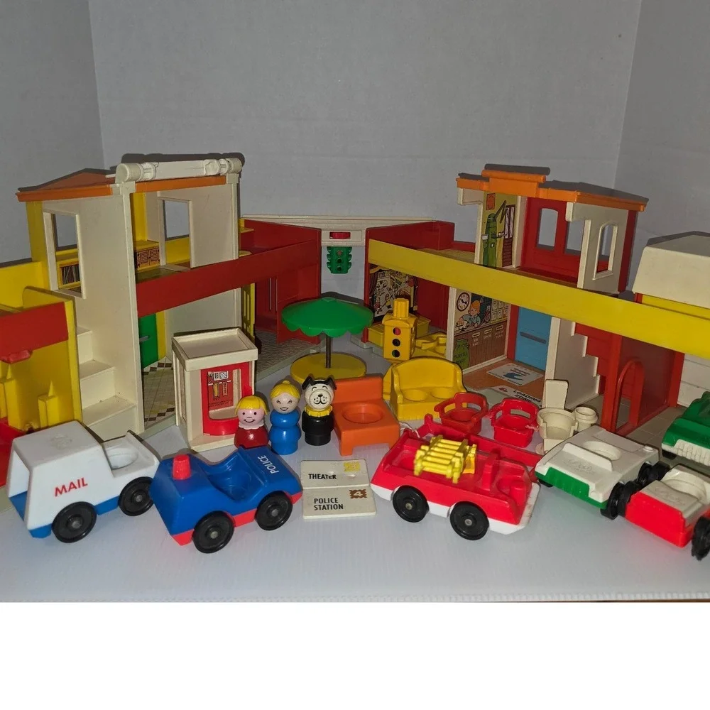 Fisher-Price Play Family Village Large Playhouse Accessories Vehicles Furniture